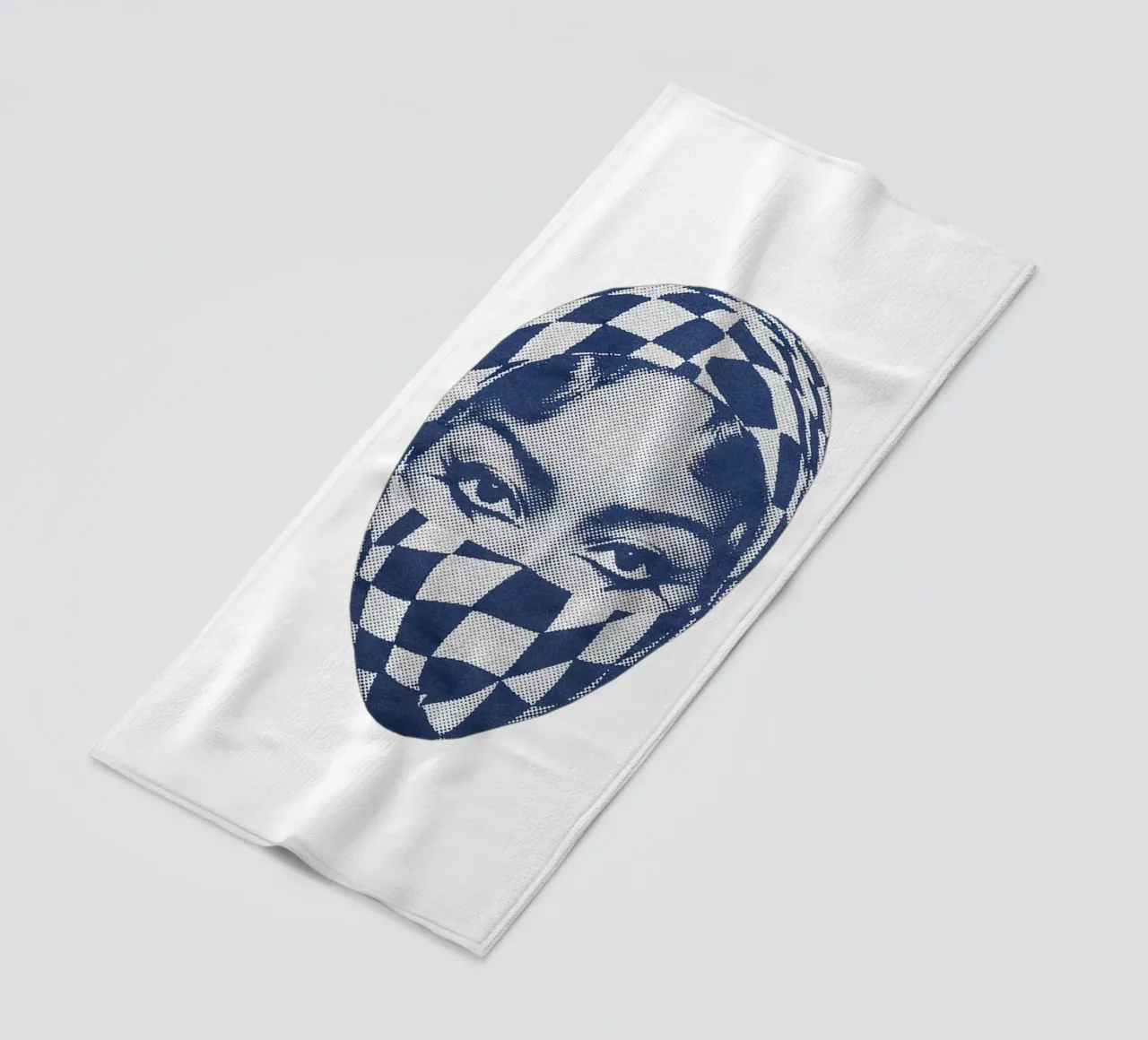 Sharp eyes beach towel by martina