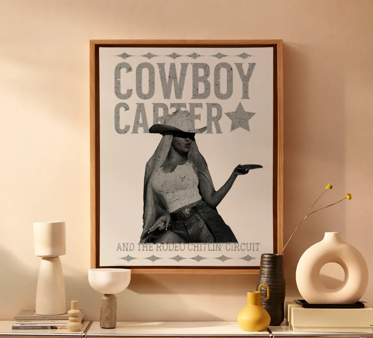 The Radeo canvas with Floater frame by martina