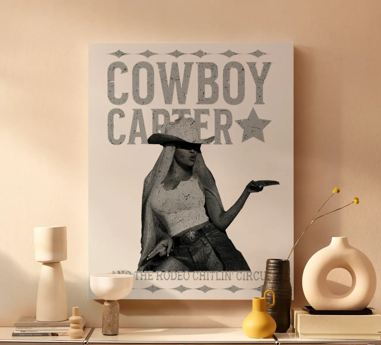 The Radeo canvas with Floater frame by martina