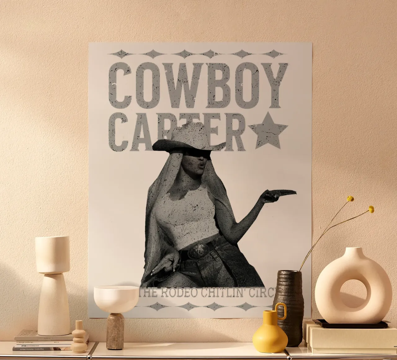 Il Radeo poster con telaio in legno da martina