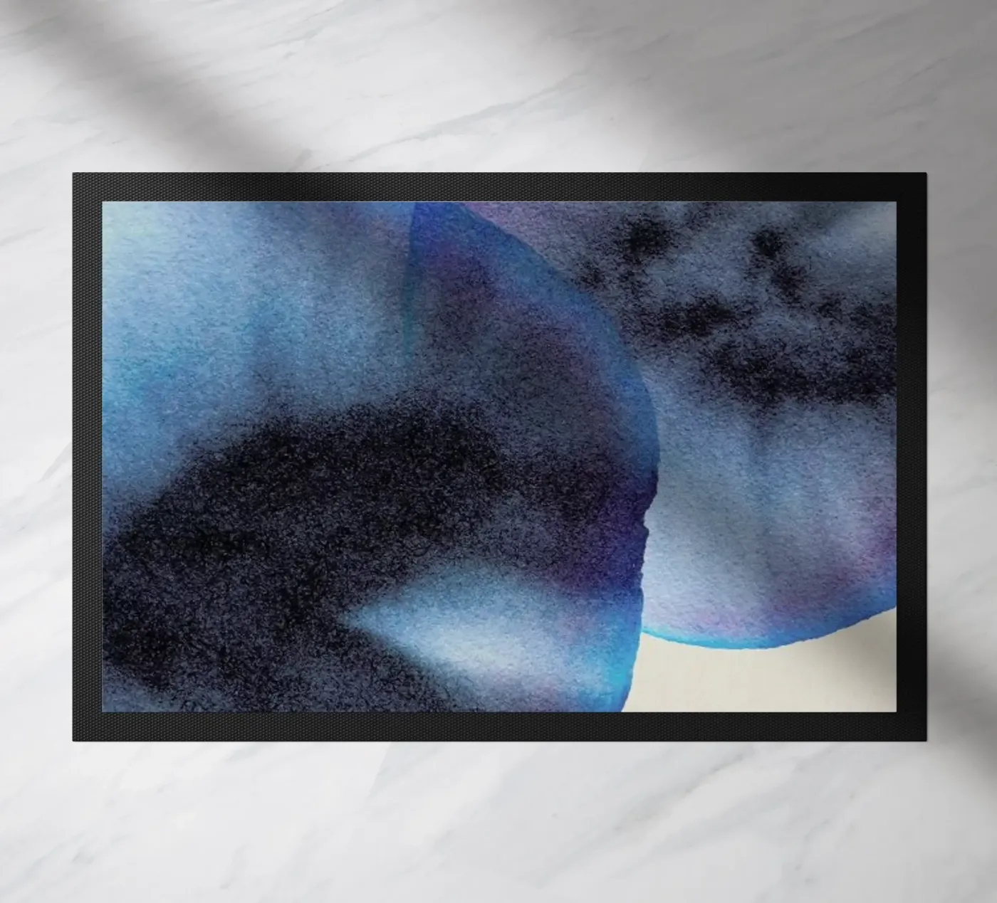 Blue Iris Fußmatte von Studio One