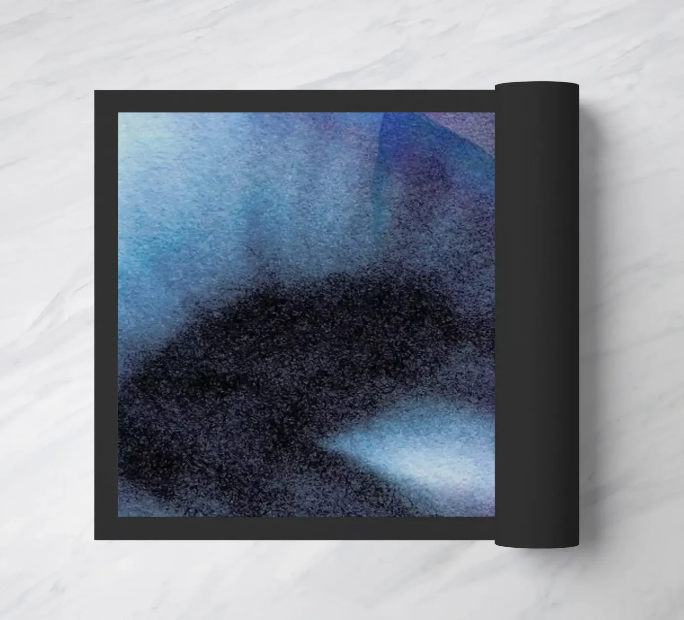 Blue Iris Fußmatte von Studio One