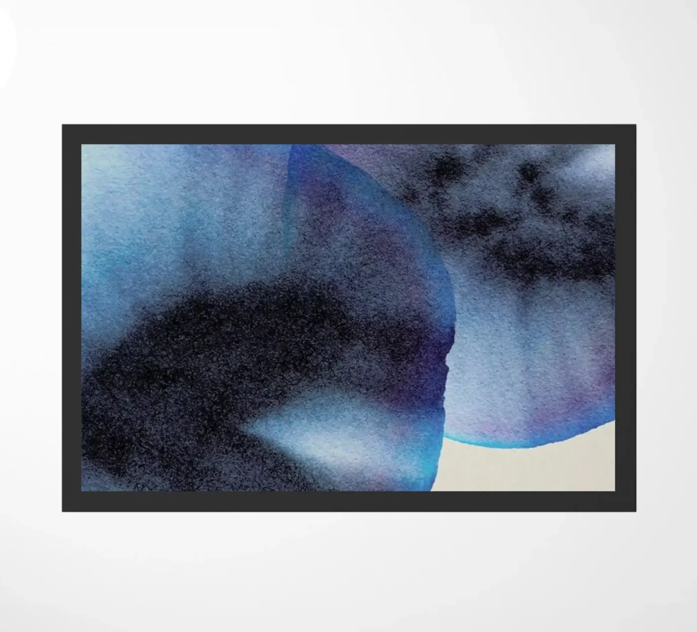 Blue Iris Fußmatte von Studio One