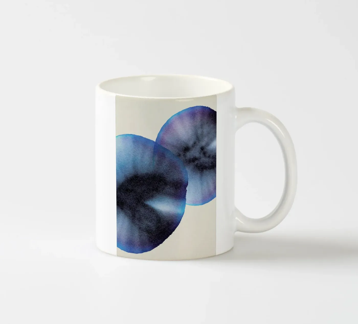 Blue Iris ceramic mug by Studio One