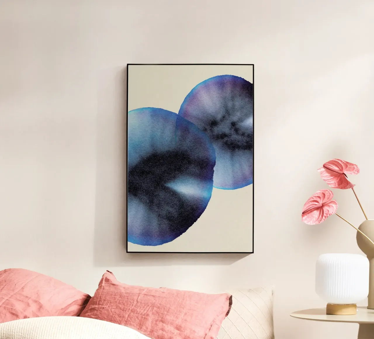 Blue Iris acrylic glass by Studio One