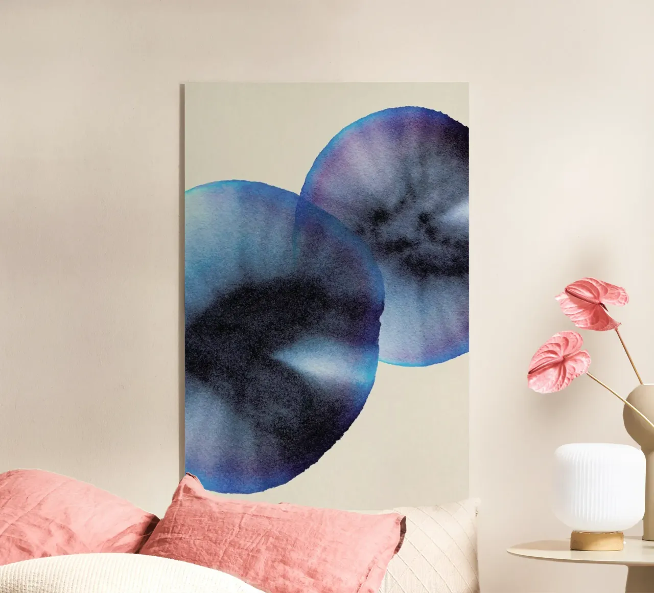 Blue Iris acrylic glass by Studio One