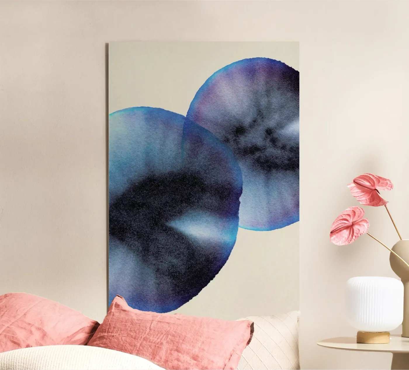 Blue Iris forex plate by Studio One