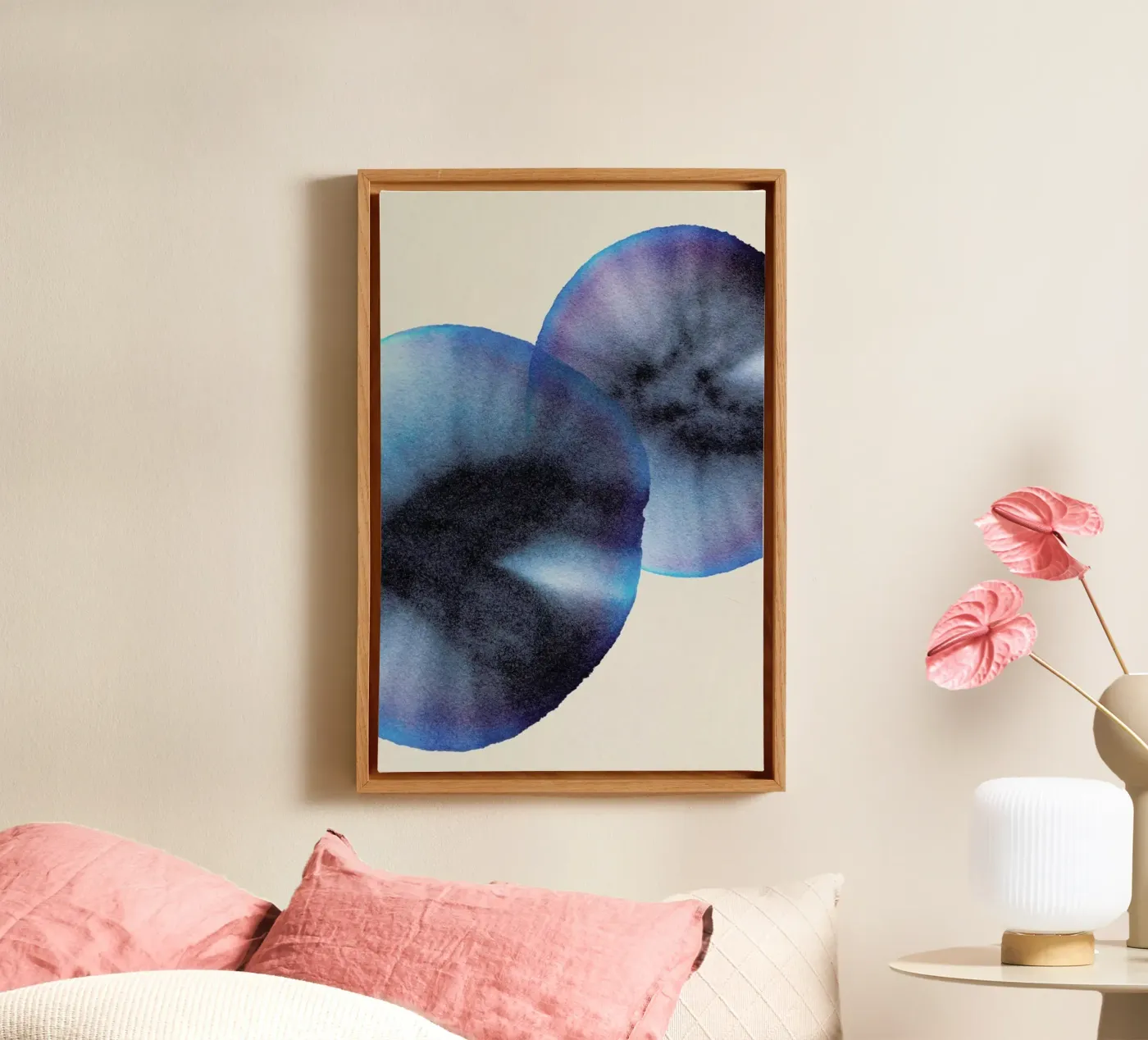 Blue Iris canvas by Studio One