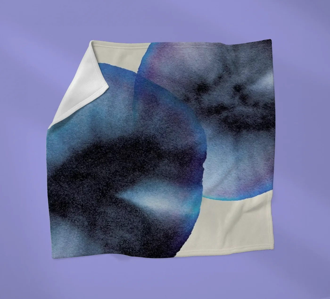 Blue Iris fleecedeken van Studio One