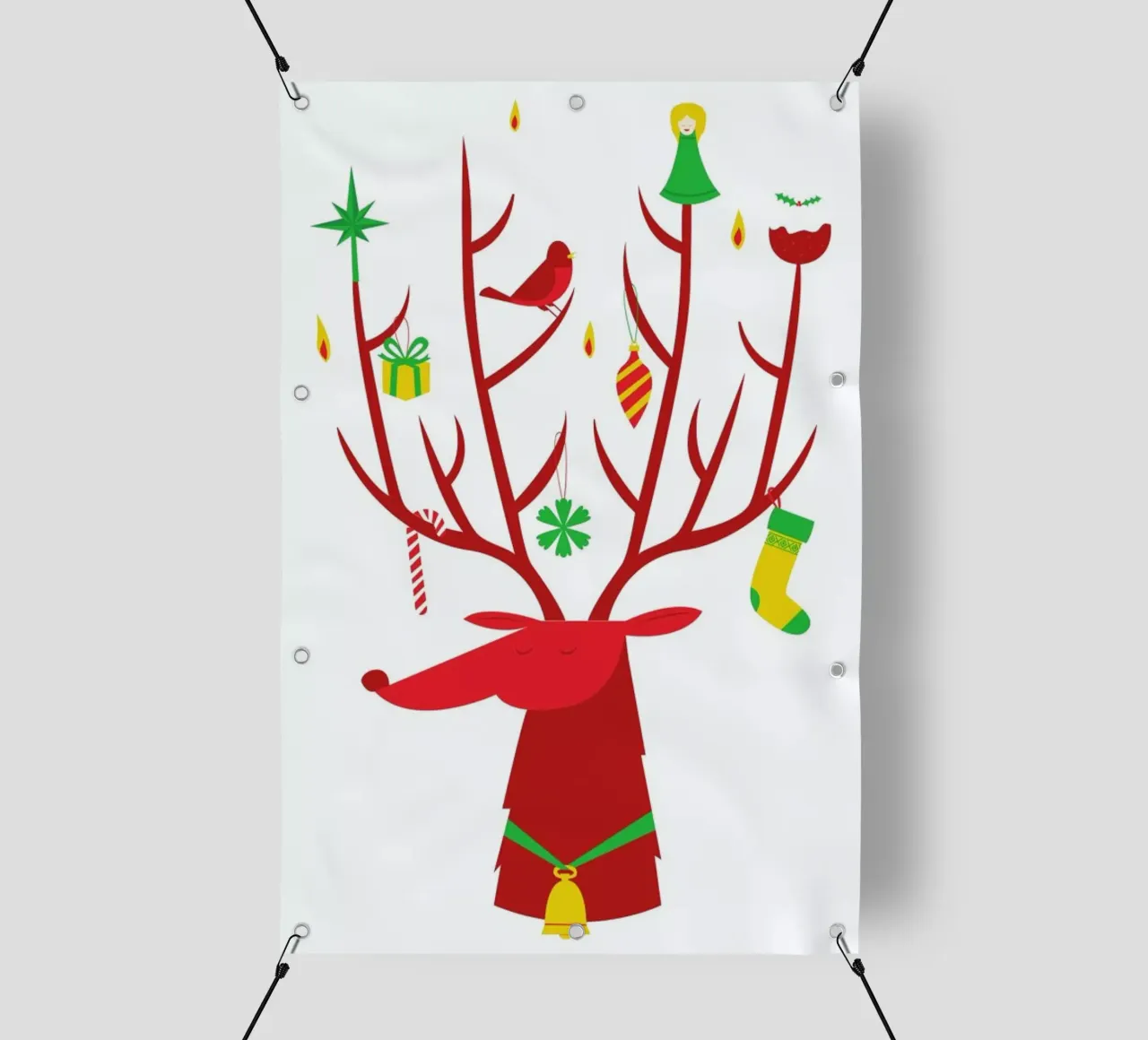 Reindeer telo in pvc da Chris Wharton