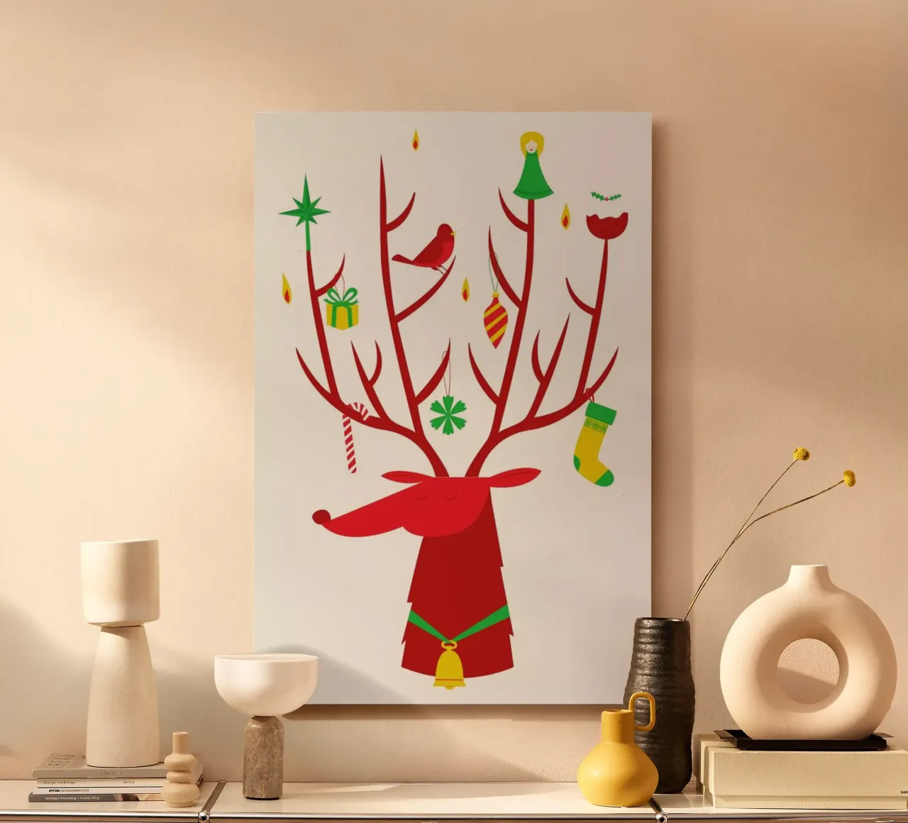 Reindeer alluminio dibond da Chris Wharton