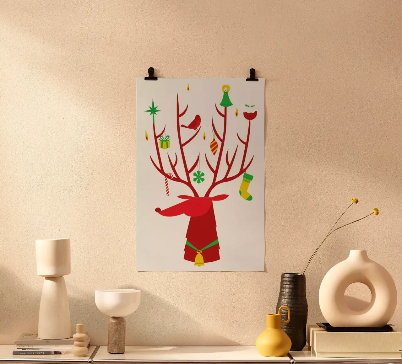 Reindeer poster da Chris Wharton