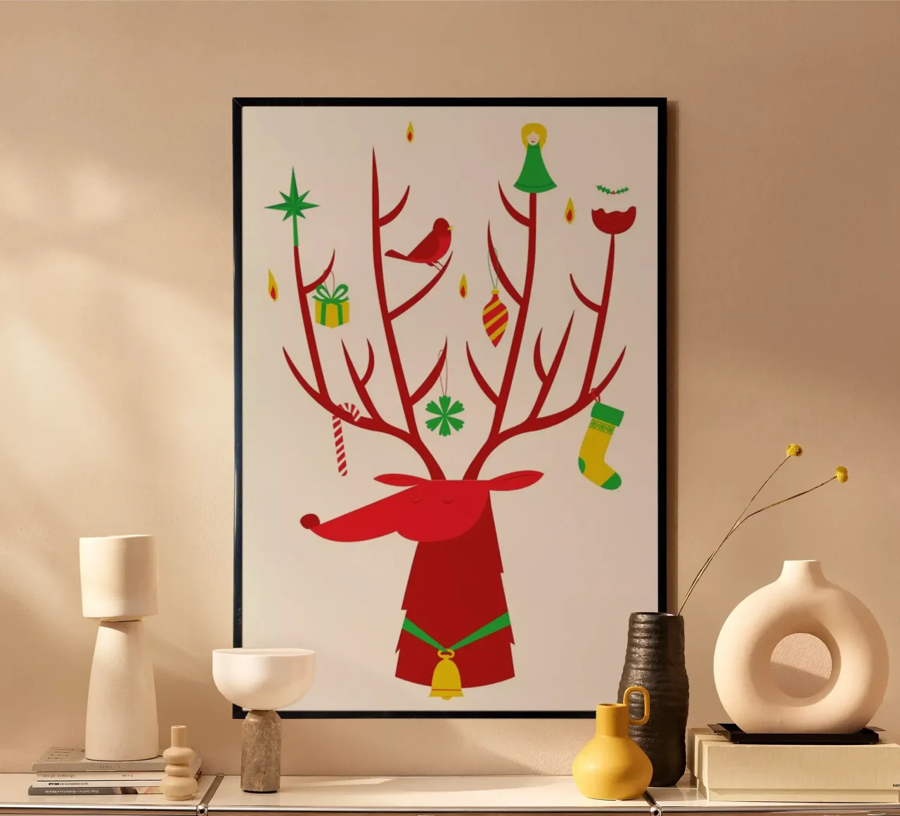Reindeer poster da Chris Wharton