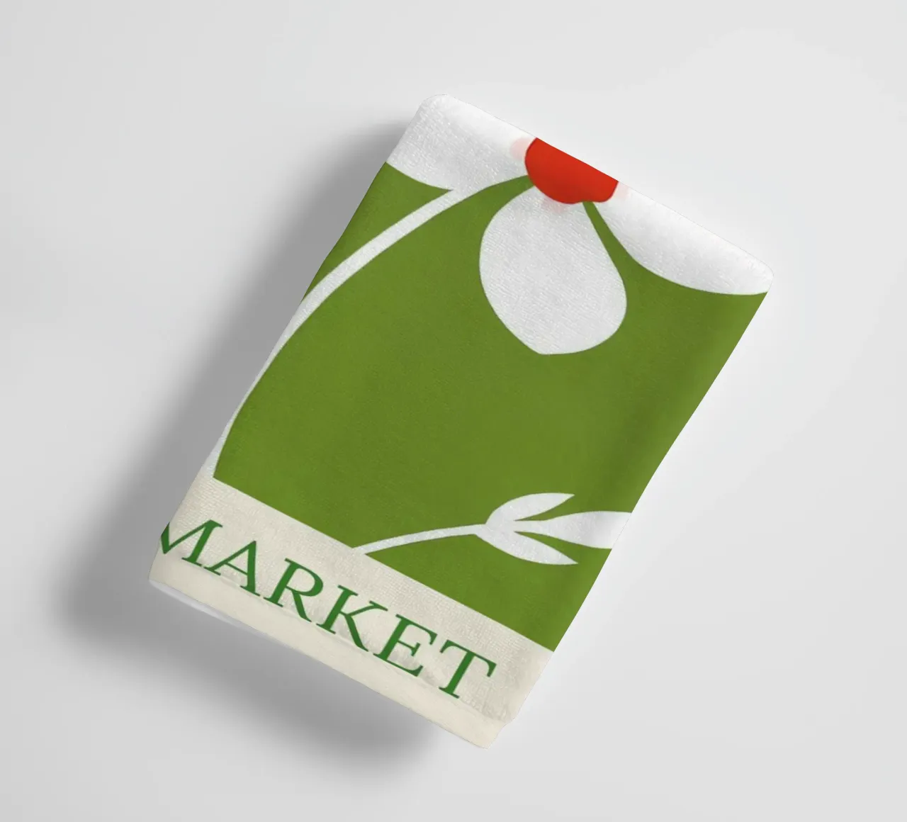 Mercato dei fiori verdi di Tokyo asciugamano da bagno da HicksShop
