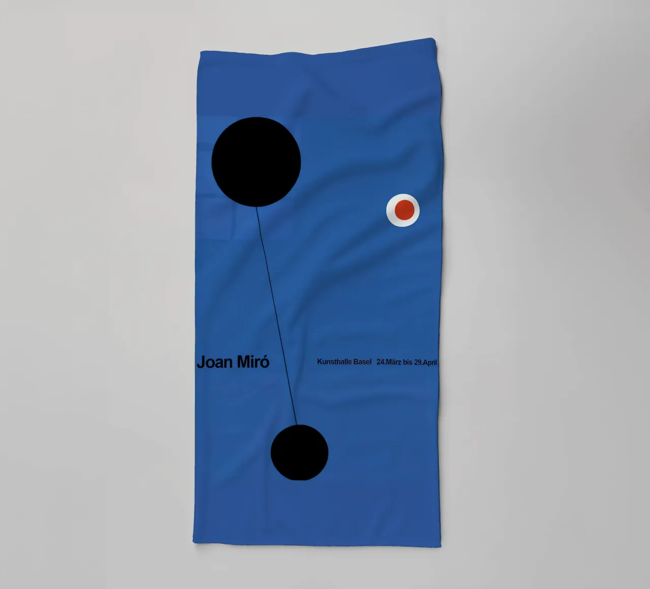 Joan Miro in grassetto asciugamano da bagno da Danielshop