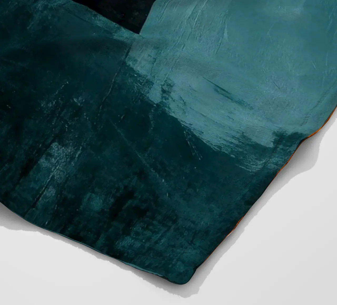 Modern composition with three squares fleece blanket by Niklas