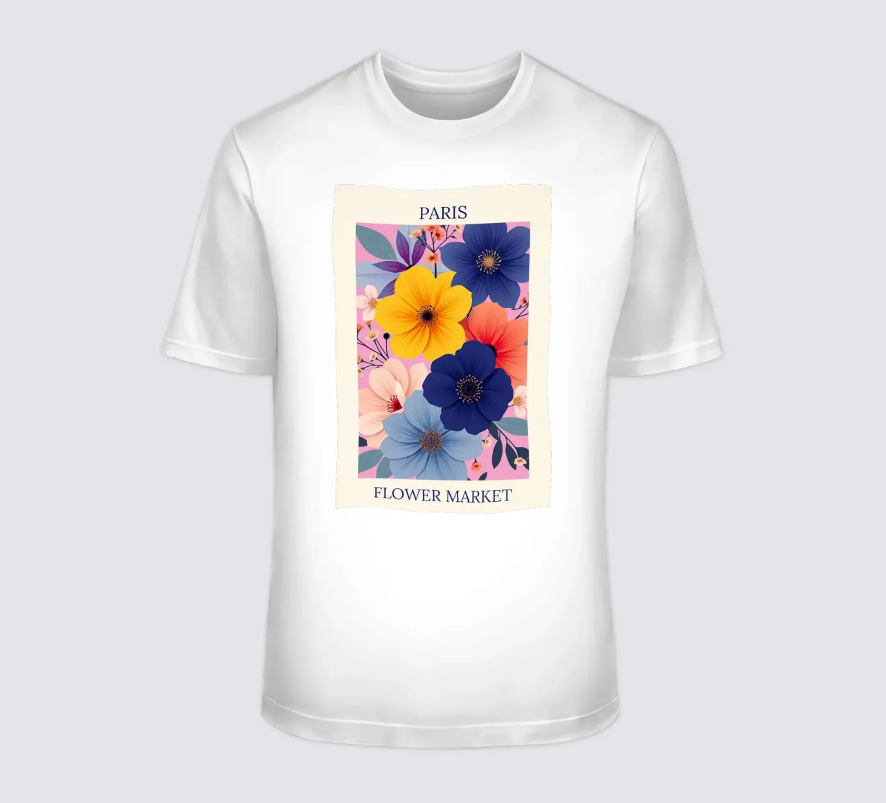 Mercato dei fiori di Parigi t-shirt da HicksShop