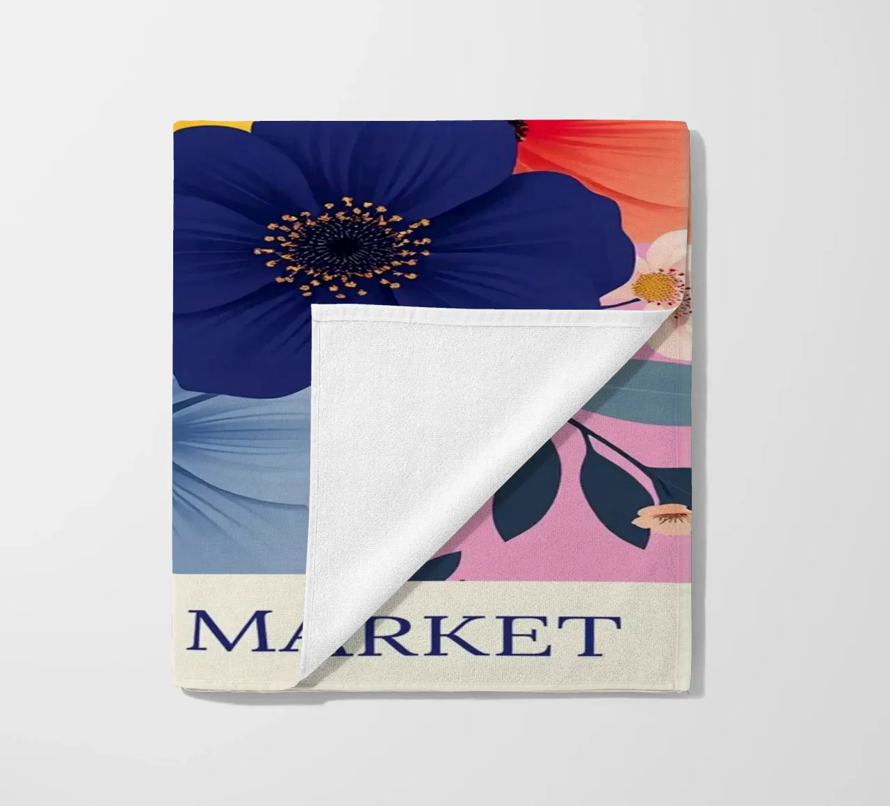 Mercato dei fiori di Parigi telo mare da HicksShop