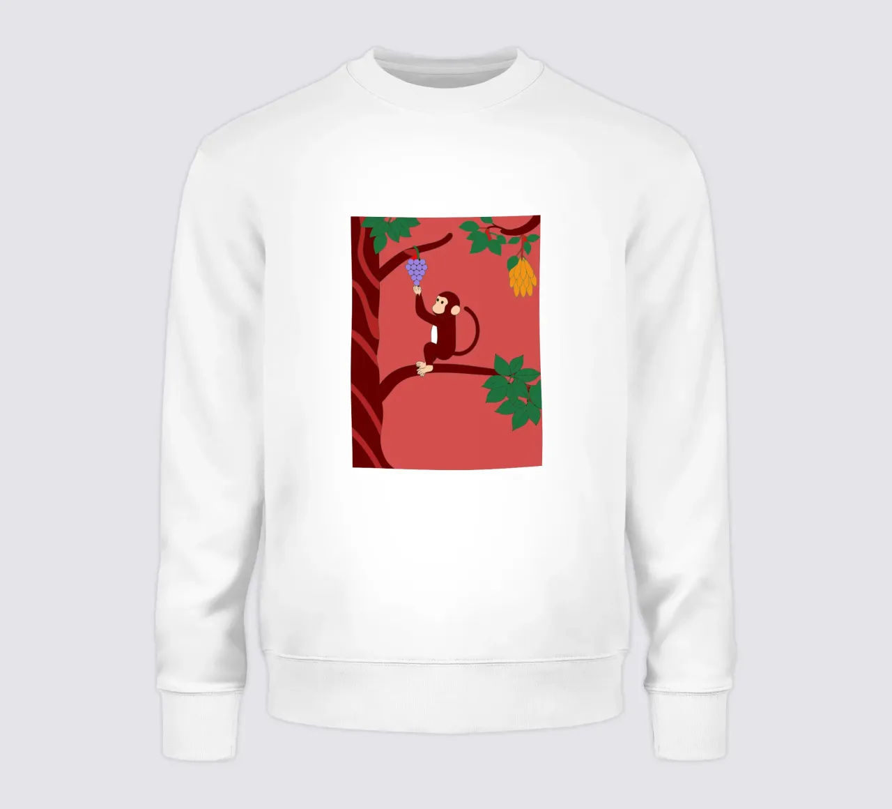 Singe et raisins sweat de OUR SHOP