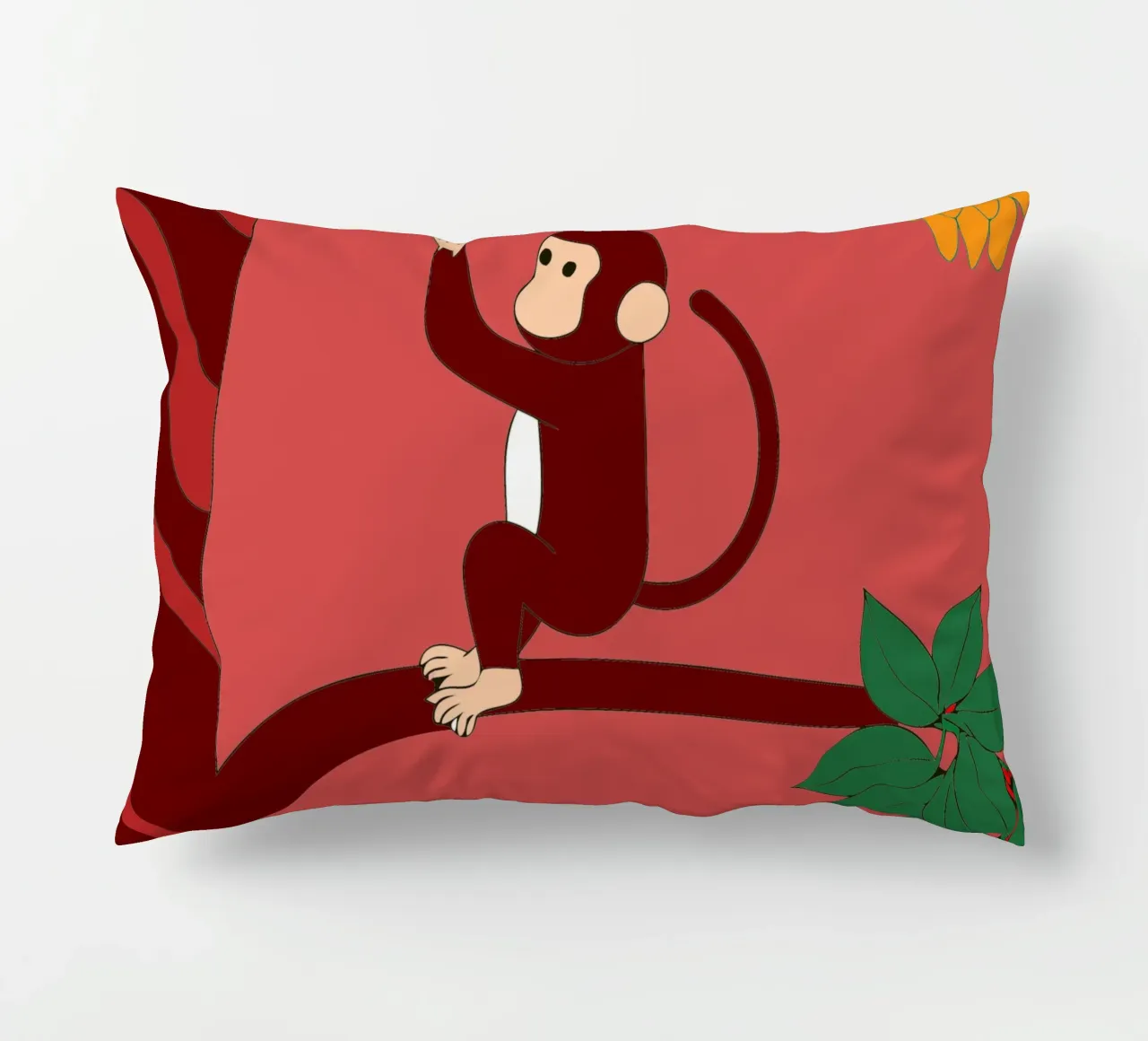 Scimmia e uva cuscino da OUR SHOP