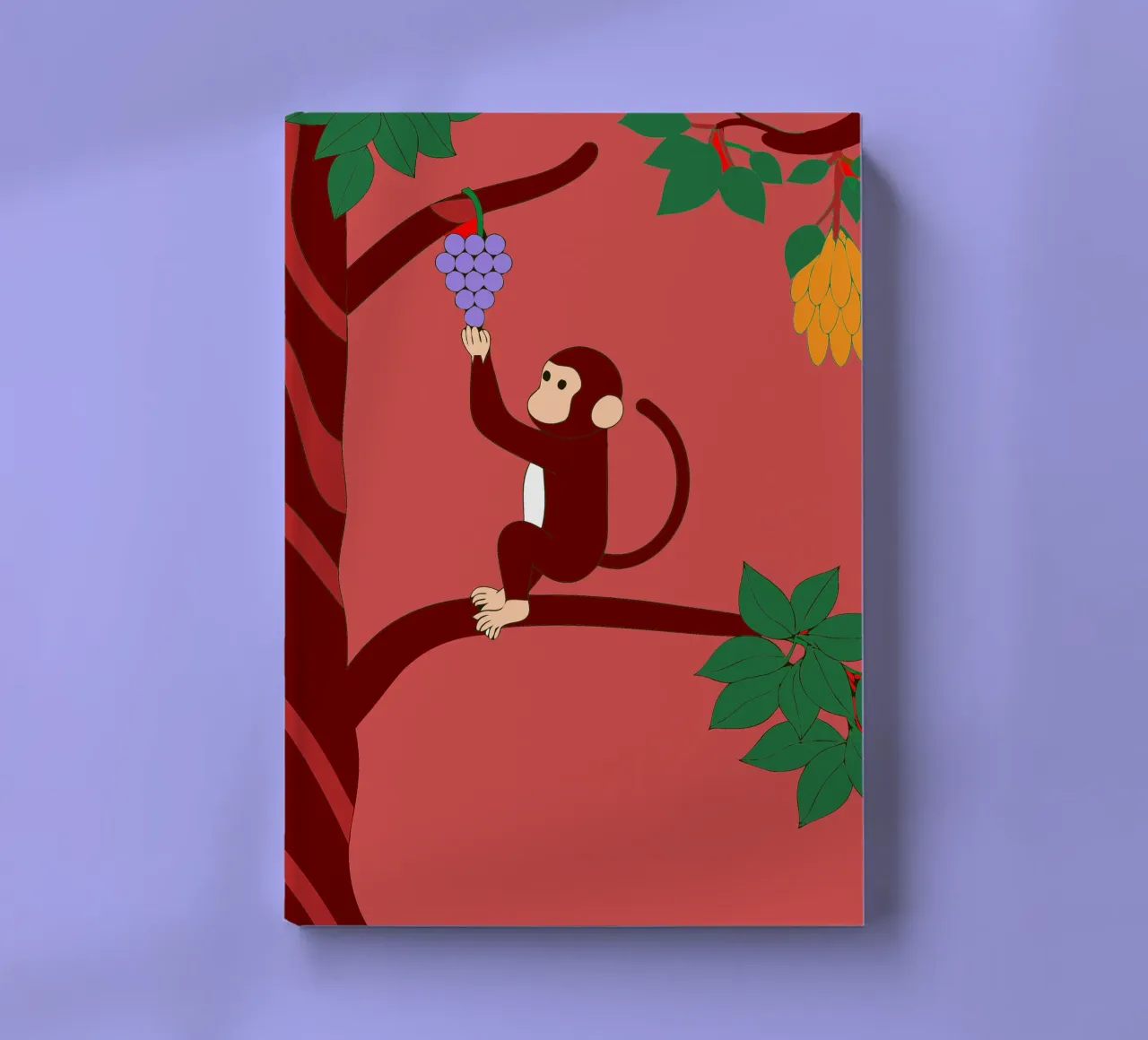 Scimmia e uva diario da OUR SHOP