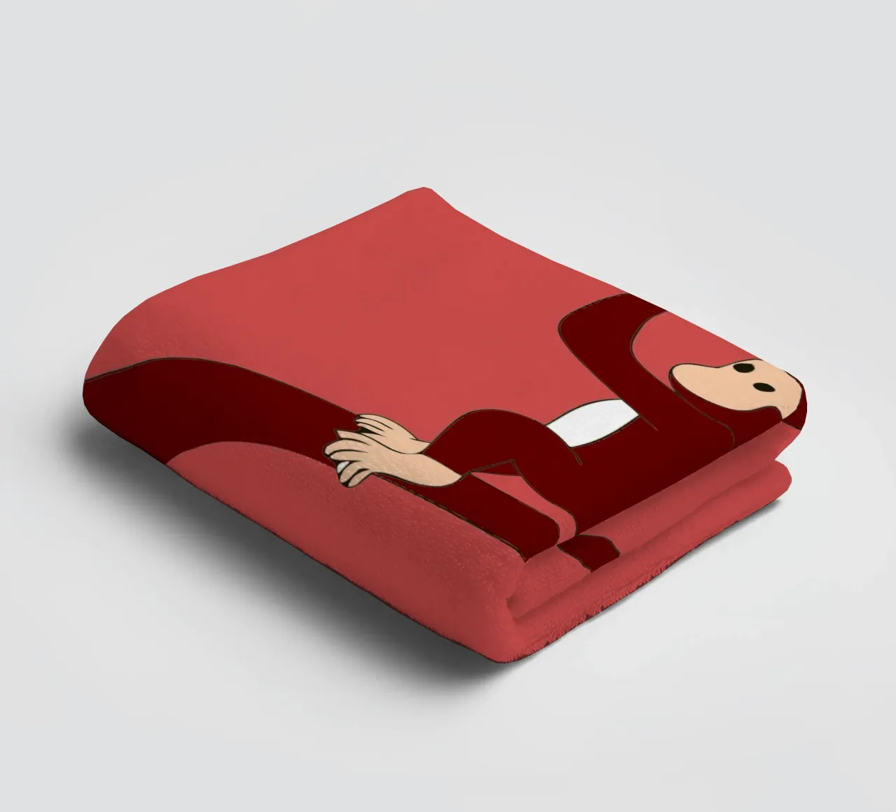 Scimmia e uva asciugamano da bagno da OUR SHOP