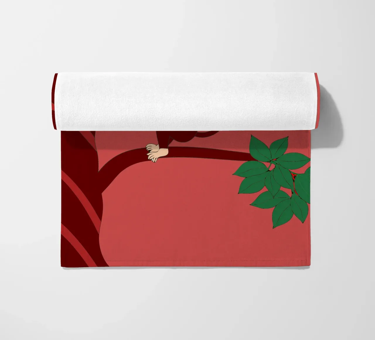 Singe et raisins serviette de plage de OUR SHOP