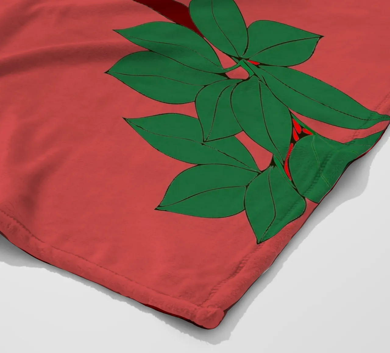 Scimmia e uva coperta in pile da OUR SHOP