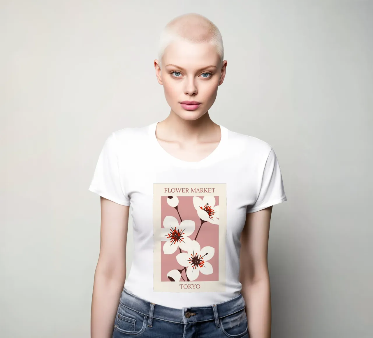 Tokio II Blumenmarkt Frauen T-Shirt von HicksShop