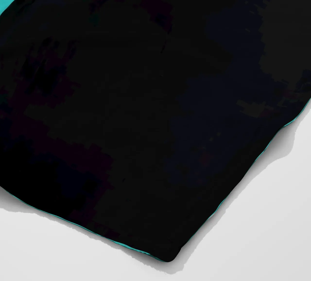 Composizione a tre colori con accenti dorati coperta in pile da Niklas
