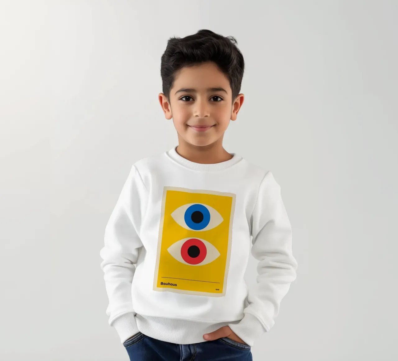 Due occhi felpa bambino da Martins shop