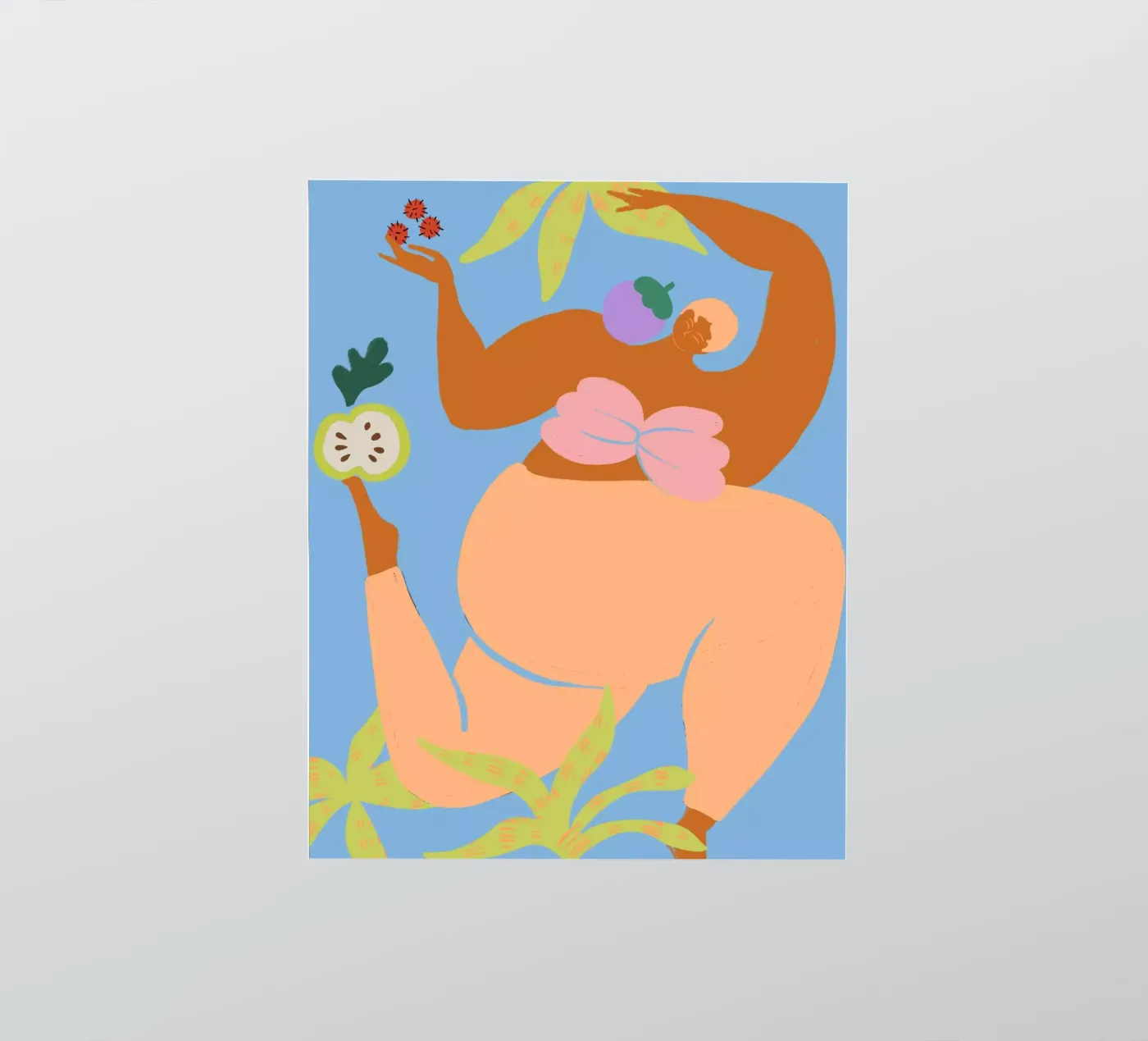 Fruity Run sticker by Arty Guava