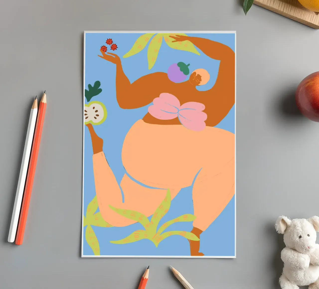 Fruity Run sticker sheet by Arty Guava