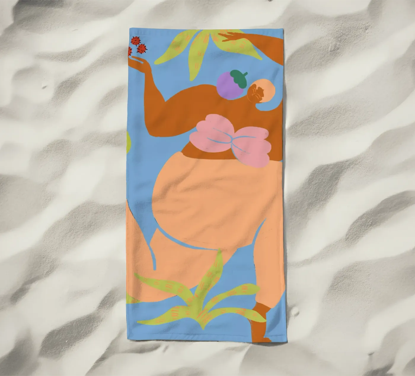Fruity Run Strandtuch von Arty Guava