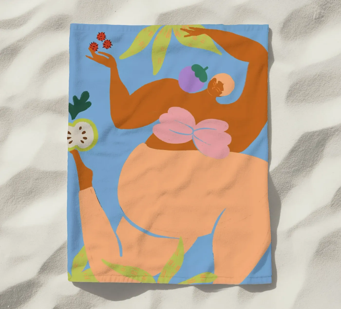 Fruity Run Strandtuch von Arty Guava