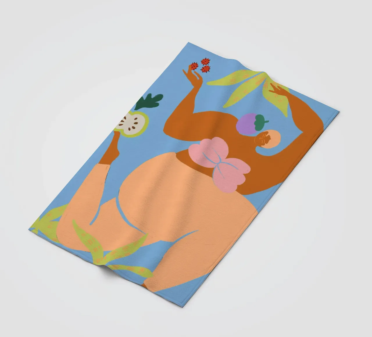 Fruity Run Fleecedecke von Arty Guava