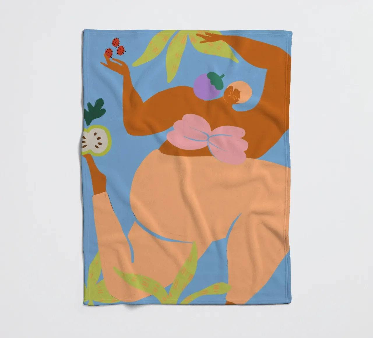 Fruity Run Fleecedecke von Arty Guava