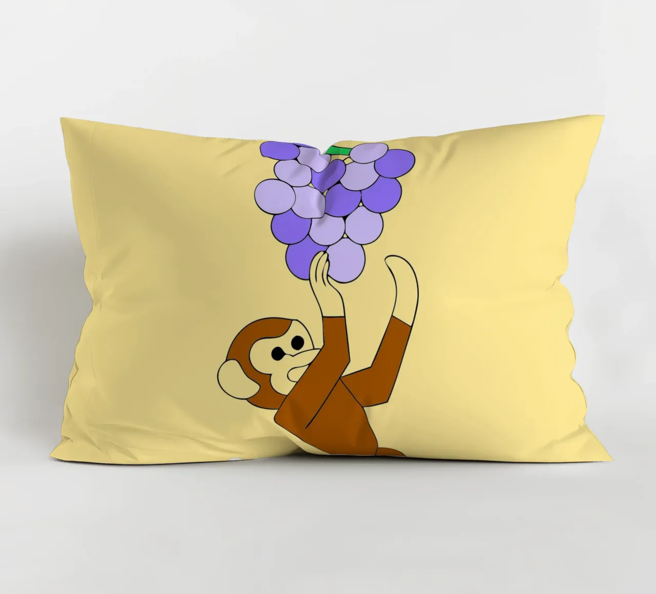 Scimmia e uva cuscino da OUR SHOP
