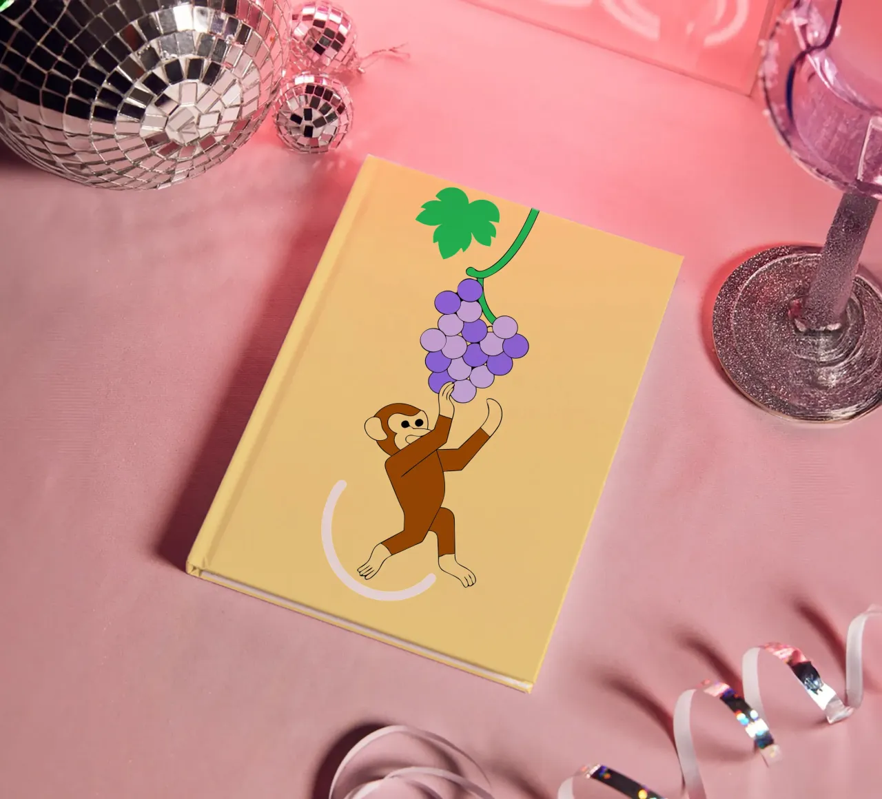 Scimmia e uva diario da OUR SHOP