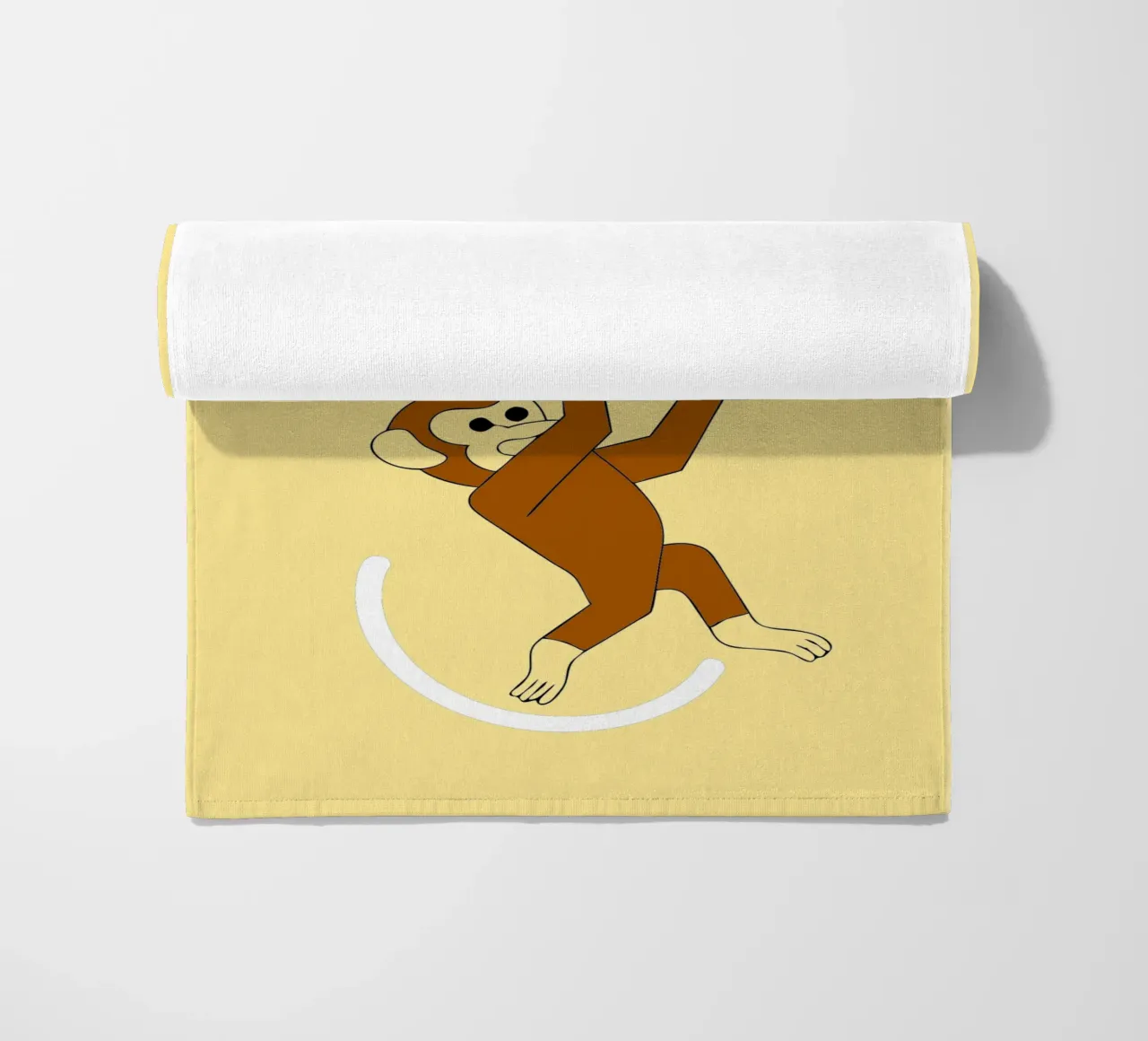 Scimmia e uva telo mare da OUR SHOP