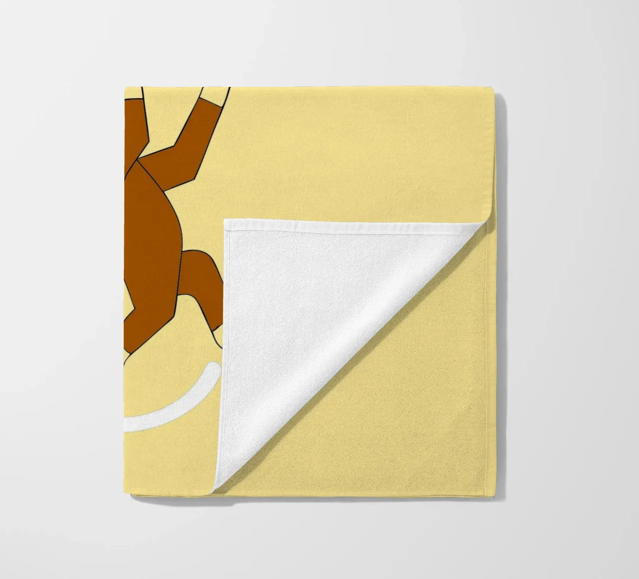 Scimmia e uva telo mare da OUR SHOP