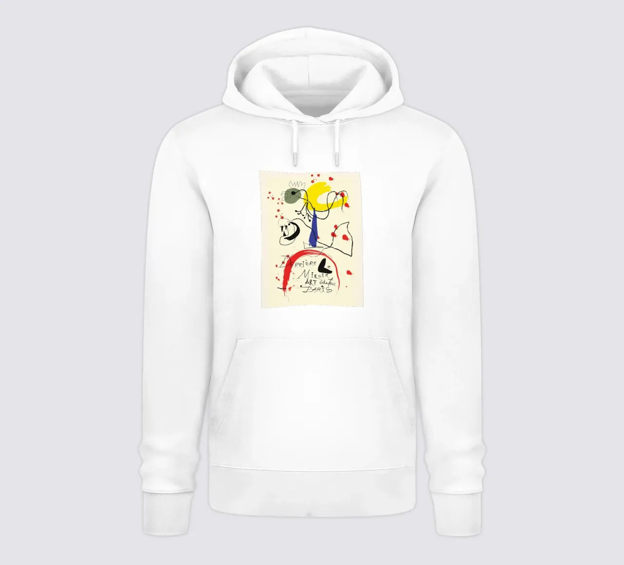 joan miro derriere miroir felpa con cappuccio da Danielshop