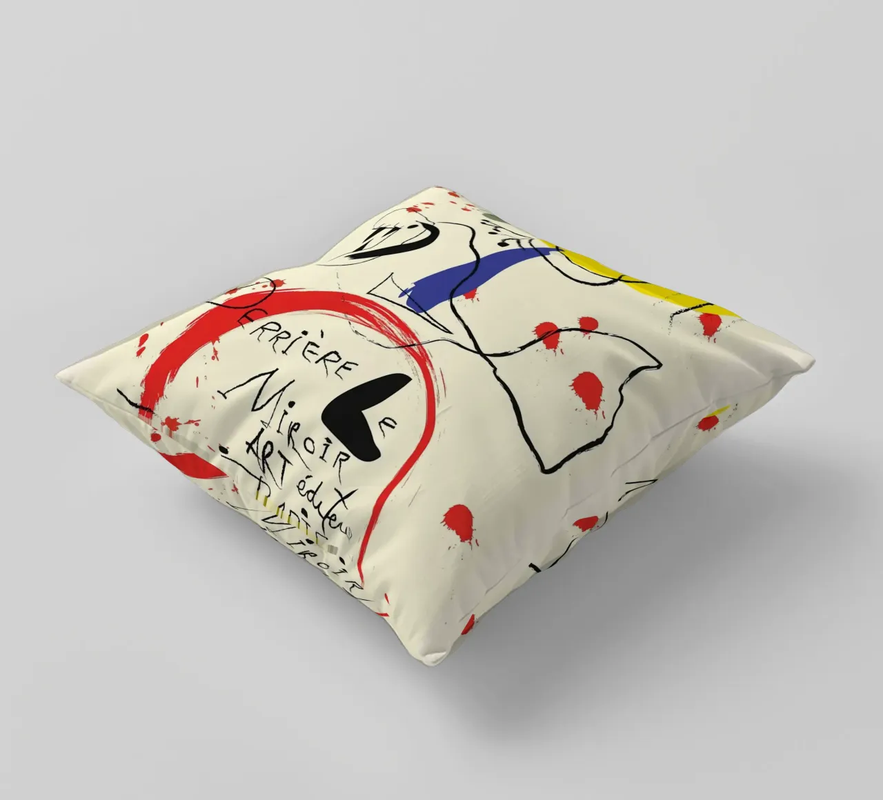 joan miro derriere miroir cuscino da Danielshop