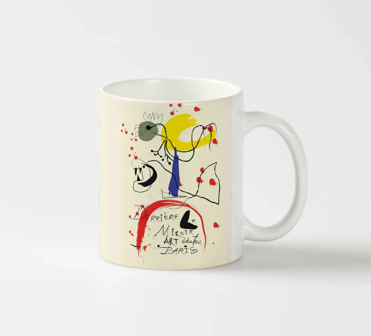 joan miro derriere miroir tazza in ceramica da Danielshop