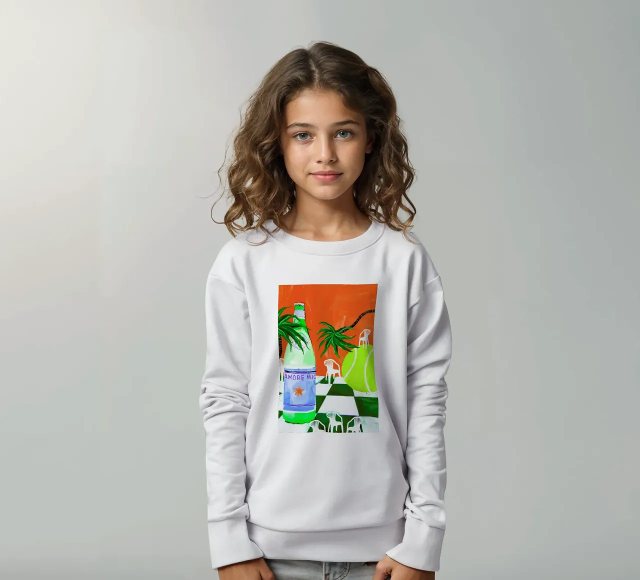 Amore Mio felpa bambino da Eva Wünsch
