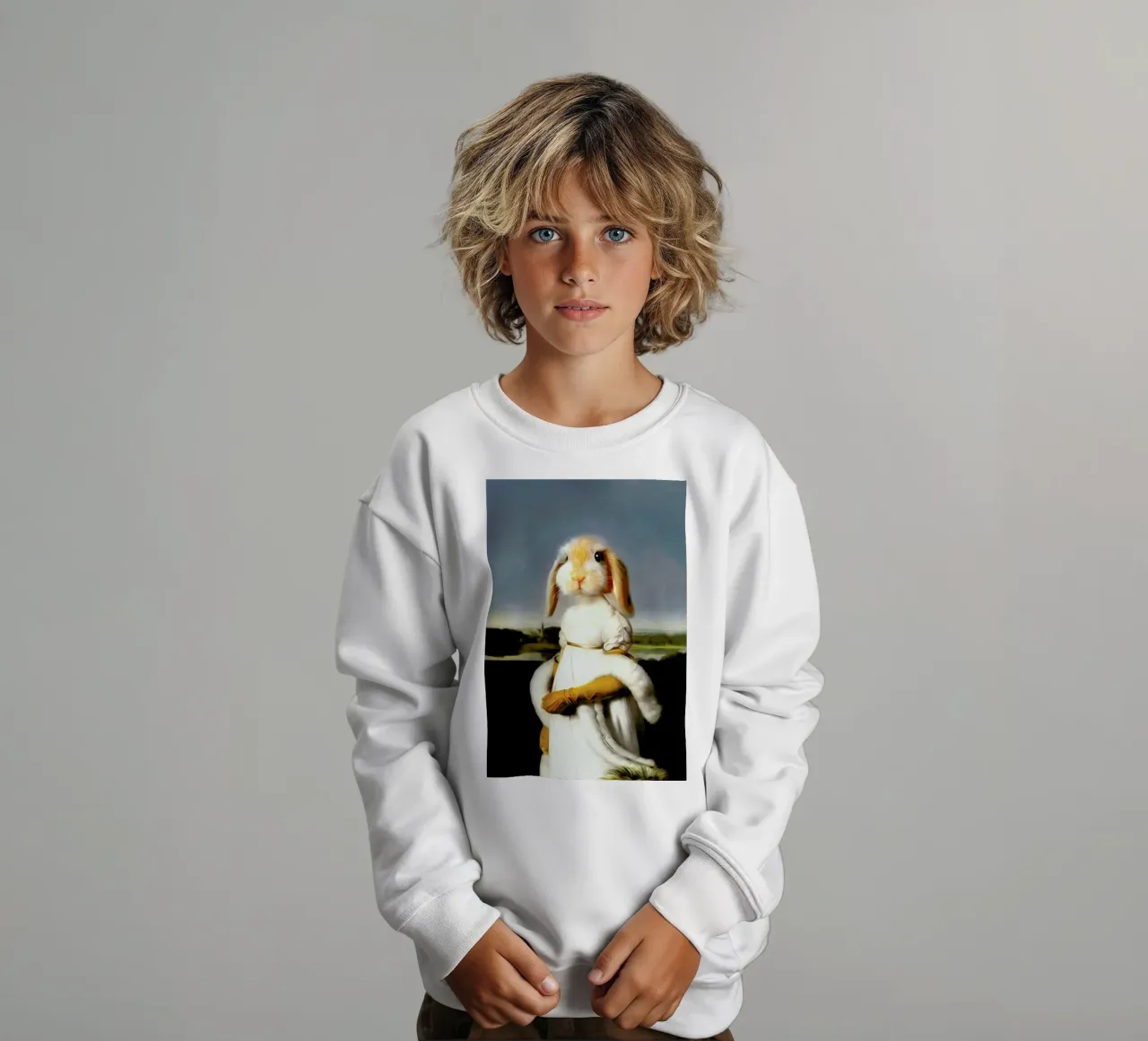 Dominiqe felpa bambino da Tein Lucasson