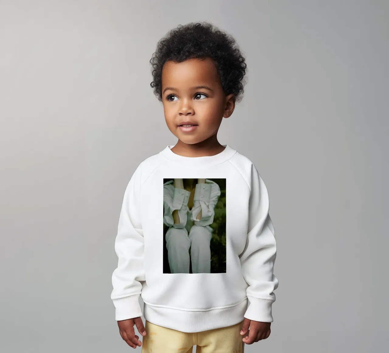 Buttons Baby Sweatshirt von Chris Abatzis