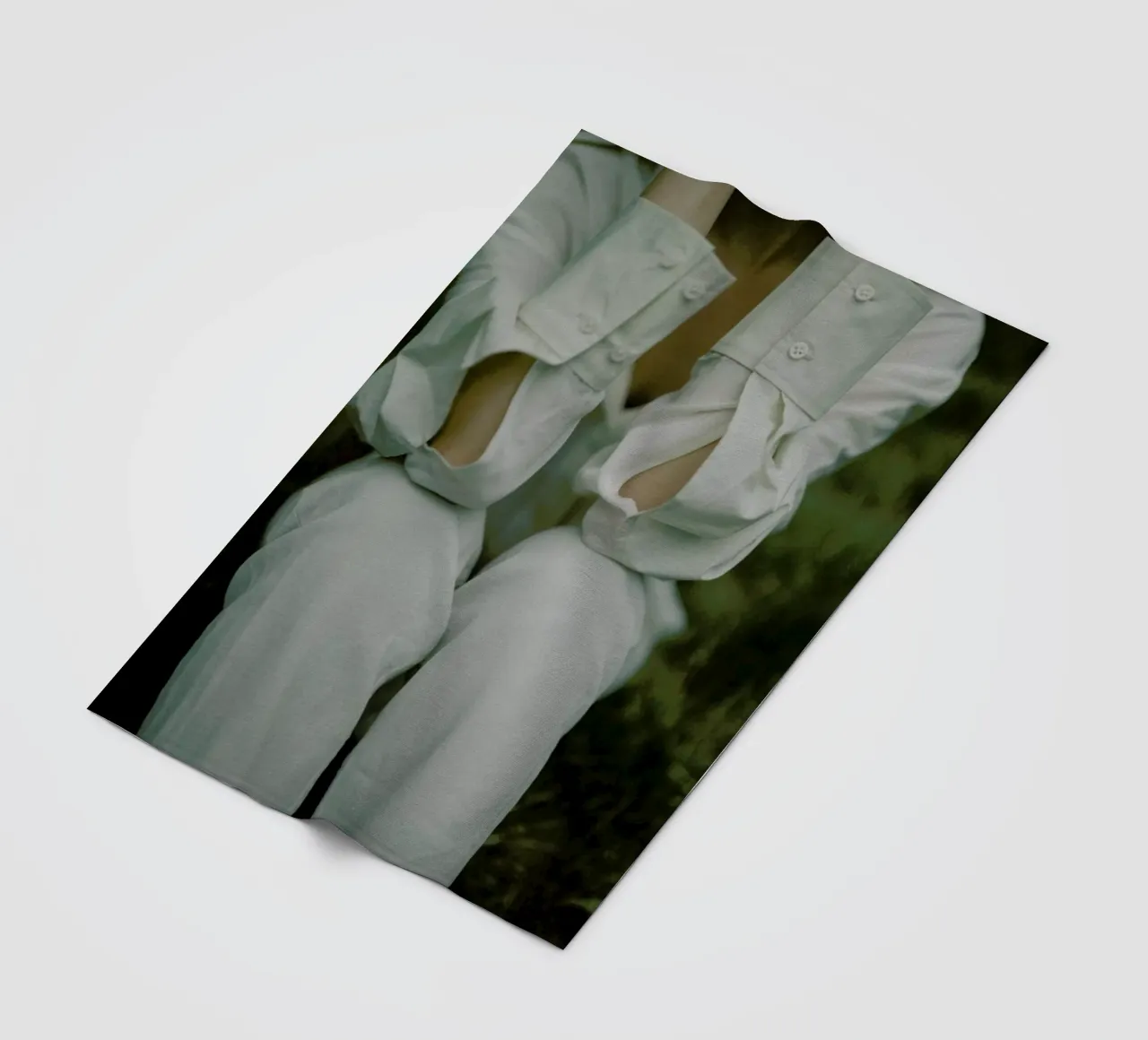 Buttons Fleecedecke von Chris Abatzis