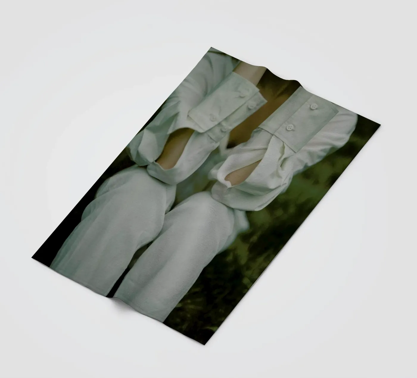 Buttons Fleecedecke von Chris Abatzis