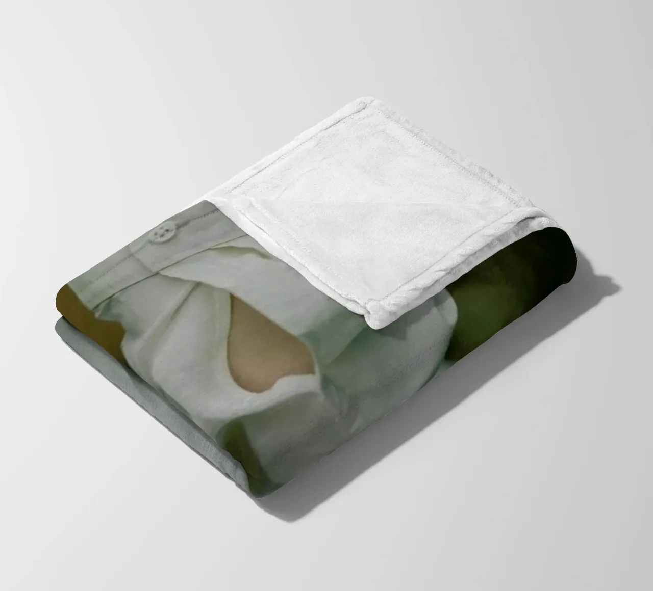 Buttons Fleecedecke von Chris Abatzis